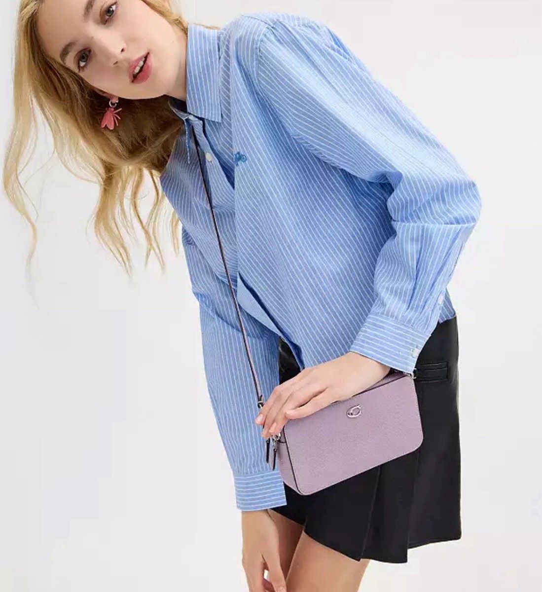 kira　 COACH® Outlet | Kira Crossbody Bag In Colorblock Signature Canvas