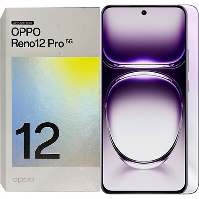 Oppo Reno12 Pro 5G Nebula Silver 512GB + 12GB Dual-SIM Unlocked GSM NEW