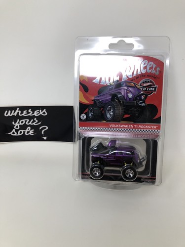 Hot Wheels Collectors RLC Volkswagen T1 Rockster Line Purple New #13,614/30,000 - Picture 19 of 19