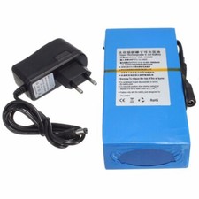 Portable 12V 20000mAh Super Rechargeable Li-Ion Battery Pack with AC Charger NEW