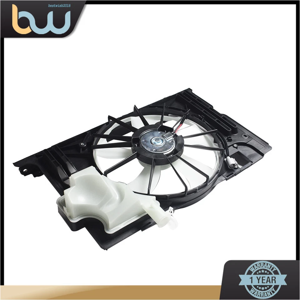 Для 2014-2019 Toyota Corolla XSE SE LE радиатор конденсатор вентилятор охлаждения в сборе - Изображение 4 из 4