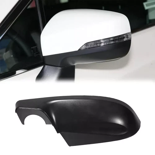 Left Driver Side Matte Black Mirror Cover Cap Fit For Subaru Outback 2018-2019