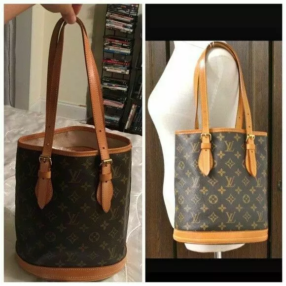 small brown lv purse