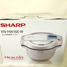 Sharp KN-HW16E-W HELSIO Hot Cook Electric Cooking Anhydrous Pot 