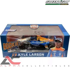 GREENLIGHT 11259 1:18 2024 #17 KYLE LARSEN INDY 500 ROOKIE OF THE YEAR HENDRICKS