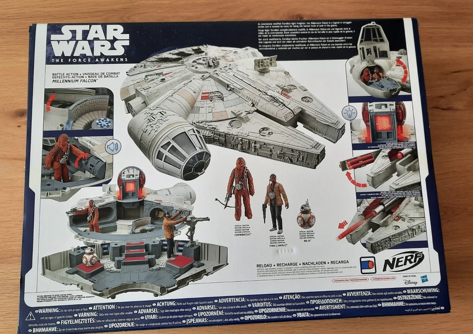 star wars millenium falcon the force awakens Hasbro - Bild 2 von 4
