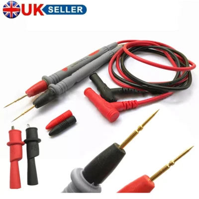 For Universal Digital Multimeter Multi Meter Test Lead Probe Wire Pen Cable UK