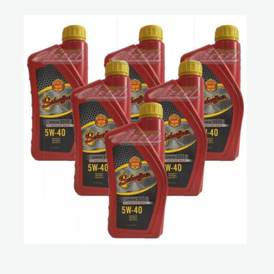 Schaeffer's Oil 9000 SynShield  OTR Plus Full Synthetic 5W-40 (6 Quarts) #9000