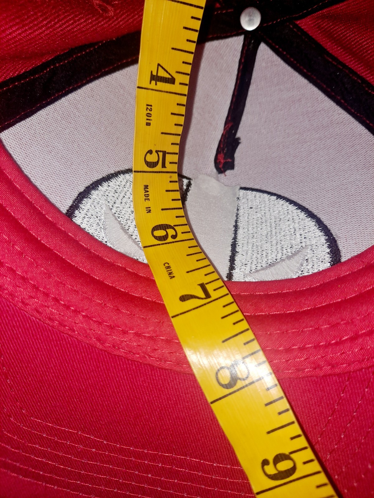 Marvel DEADPOOL Hat Baseball Cap  Snapback Red On… - image 6