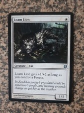 MTG - 1 x Loam Lion - Duel Decks: Ajani vs Nicol Bolas