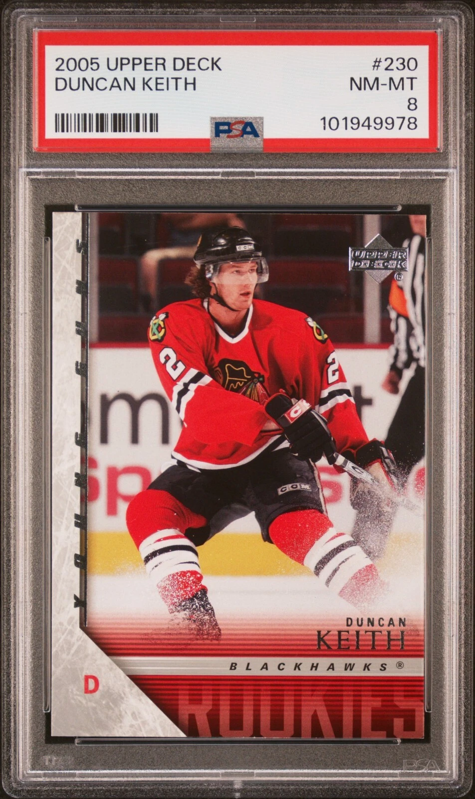 Duncan Keith trading card