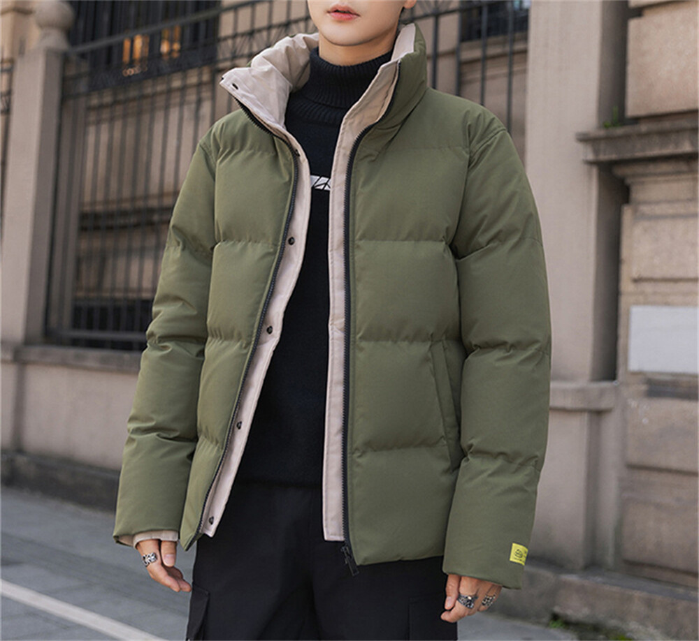 Men Warm Coat Autumn Winter Padded 