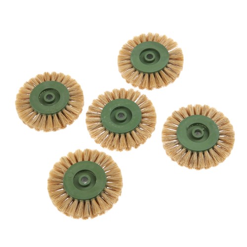 5pcs Bristle Polishing Cleaning Buffing Wheel Brushes Head Grinder