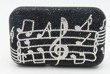 Inspired By Beyonce Handbag Purse Clutch Christal Couture W- Swarovski Crystal