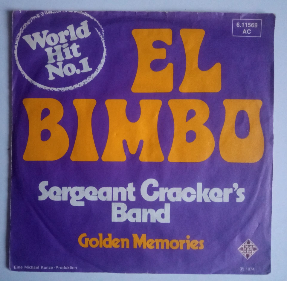 Sergeant Cracker's Band - El Bimbo + Golden Melodies - 7" Vinyl Single - Bild 2 von 2
