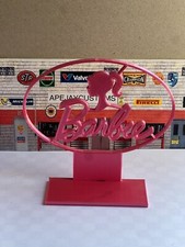 barbie stand, sign , display