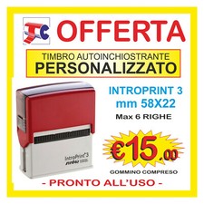 TIMBRO AUTOINCHIOSTRANTE PERSONALIZZATO