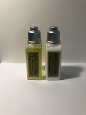 L OCCITANE VERVEINE VERBENA SET OF 2 SHOWER GEL  BODY LOTION 1OZ/EA