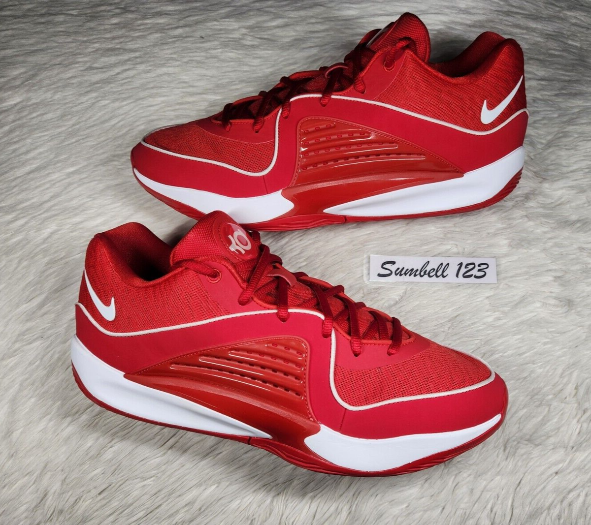 Nike KD 16 TB Promo Team Red White Basketball What The  display picture 1