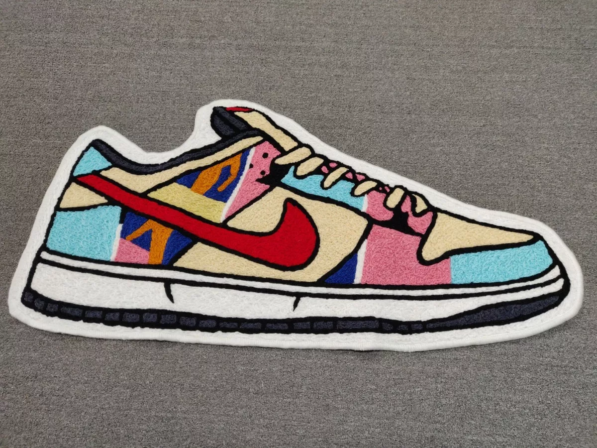 Nike SB Dunk Low Paris Floor Mat Modern Area Rug Living Room
