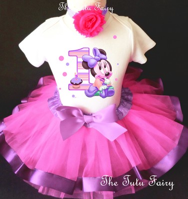 my first birthday minnie mouse outfit