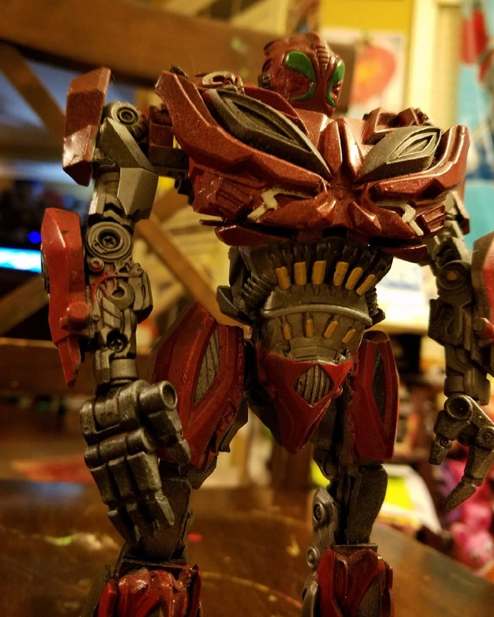 CUSTOM TRANSFORMERS Custom Voyager Class RED METALLIC Stinger eBay