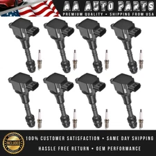 Set Ignition Coil & Spark Plug replacement For 2003-2010 Infiniti M45 UF568