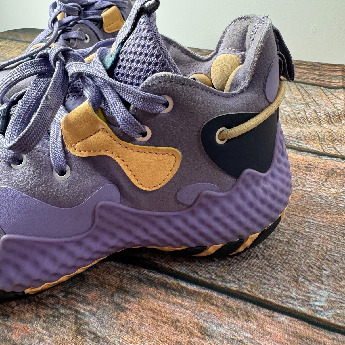 Men\'s Size 12 - Adidas Harden Vol. 6 Magic Lilac Pulse Amber Purple GV9080 New adidas Harden Vol. 6 Basketball Shoes Mens Size 6 Magic  main image 4