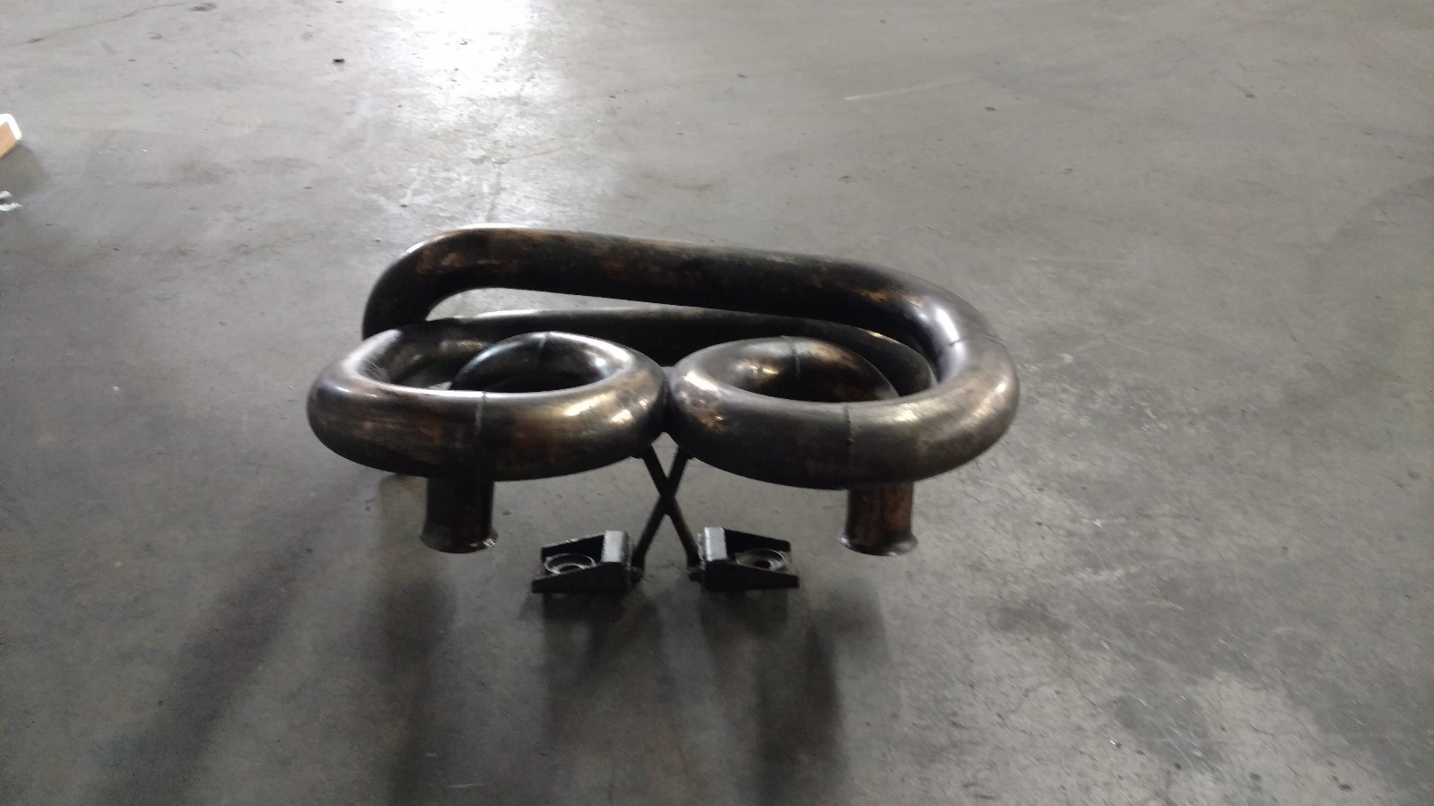 LAMBORGHINI MURCIELAGO X-PIPE MUFFLER EXHAUST SYSTEM STRAIGHT PIPE OEM 