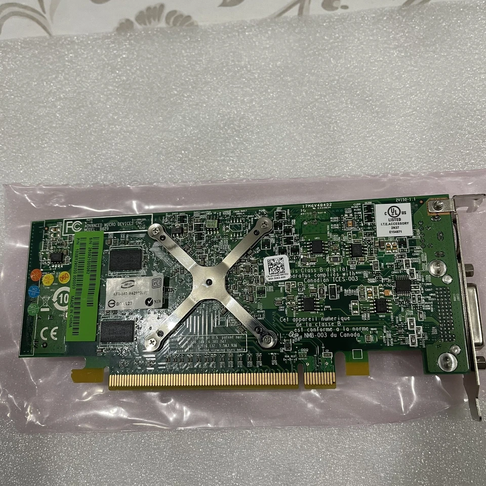 NEW OEM ATI AMD 3450 256MB DMS59 Dual Monitor Low Profile SFF PCI-e Video Card - Image 2 of 3