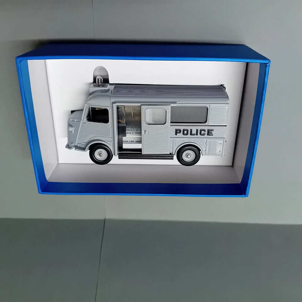 Car de Police Secours gris Citroën H Currus gyrophare - Dan Toys - Réf DAN 107 1 - Photo 4/4