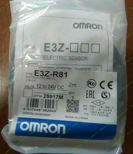 Omron E3Z-R81 E3ZR81 Photoelectric Switch New