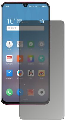 Schutzfolie für Meizu Note 9 mit Sichtschutz Blickschutz Folie