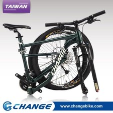 Bicicleta Plegable 27.5" MTB Bicicleta de Montaña Ligera Shimano DF-909G Tamaño 19"