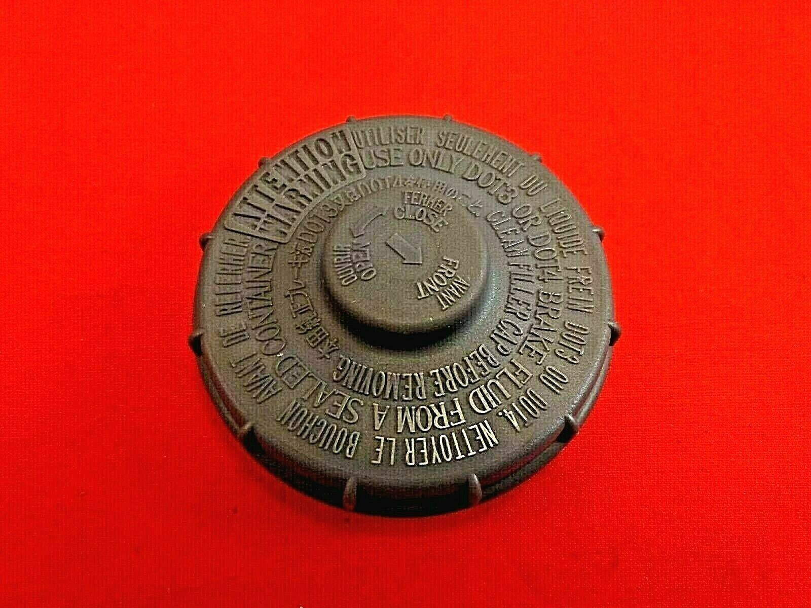 HONDA ACURA BRAKE FLUID MASTER CYLINDER RESERVOIR CAP LID 46662-S5A-003 GRAY