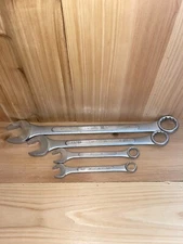Evercraft Professional Drop Forged Lot Of 4 Comination Wrenches Excellent