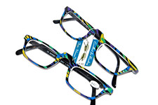 2 pair Reading Glasses Power 4.0 variety color Women Girls pattern