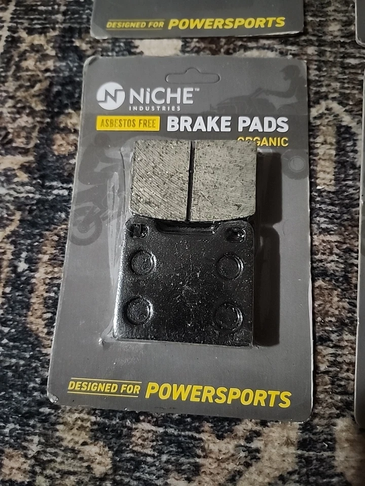 Niche Rear Organic Brake Pad Set K-PAD-0436 for Ski-Doo Skandic (x4) - Image 2 of 3