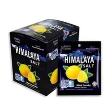 12 Pack of HIMALAYA SALT Sport Mint Candy Extra Cool LEMON Flavor FREE SHIPPING