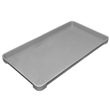 Mfg Tray 8081085136 Stackable Storage Container, 1.3 Gal, 22 In L X 12 In W X