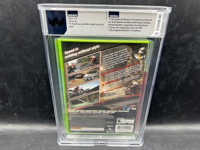 Project Gotham Racing 4 PRG4 Xbox 360 WATA 9.6 A+ FACTORY SEALED
