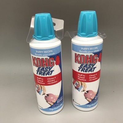2 Pack KONG Easy Treat Puppy Paste for Kong Dog Toys 8oz Exp 03/27