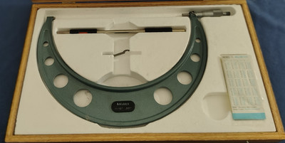 Mitutoyo 103-188 Outside Micrometer 103 series 11-12'' .001 in box with booklet