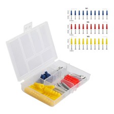 Strong Plastic Self Drilling Anchors with Screws 60 Piece Set M5 M6 M8