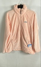 Columbia Women's Ruby Lake Half Zip Fleece Pullover Peach Pink Sz M NWT