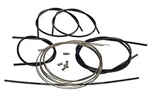 NEW CAMPAGNOLO ErgoPower ULTRA Shift & Brakes Cable & Casings Set CG-ER600 BLACK - Image 4 of 4