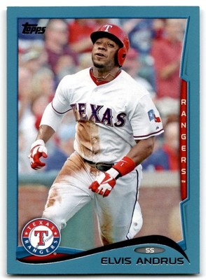 2014 Topps Elvis Andrus Baseball Card #324
