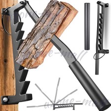 Wall-Mounted Wooden Kindling Log Splitter Carbon Steel Manual Fire Wood Cutter
