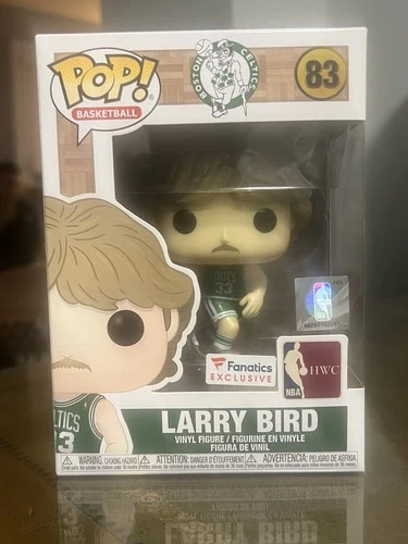 Funko Pop! NBA Larry Bird Vinyl Figure #83 Hardwood Classic Boston Celtics