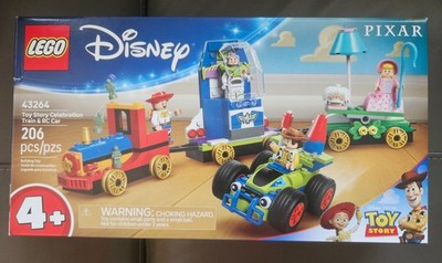 LEGO Disney Pixar 43264 Toy Story Celebration Train & RC Car (w/ 4 minifigures)